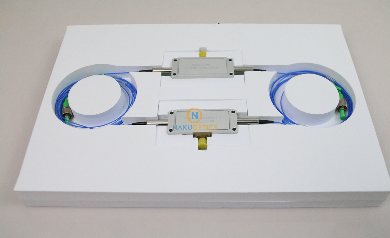 Acousto-Optic Modulators fiber coupled AOM